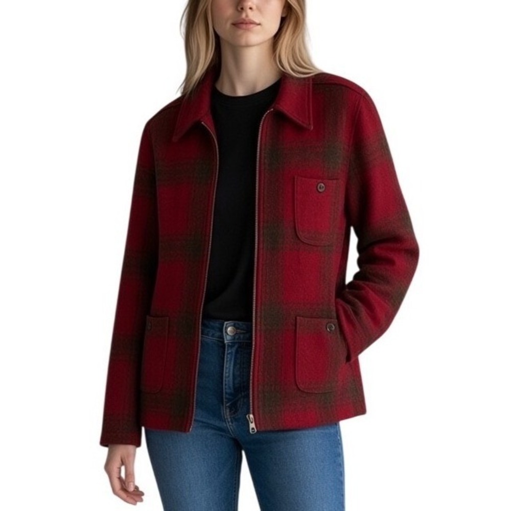 111 State 100% Wool Utility Jacket